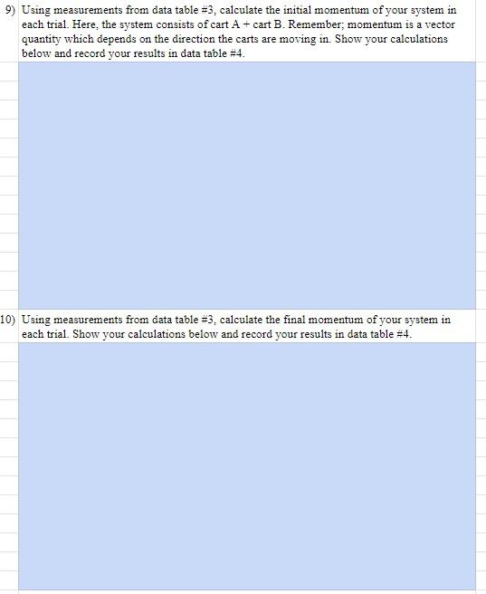 In Need Of Help With The Section Investigation B Elastic Collisions 2