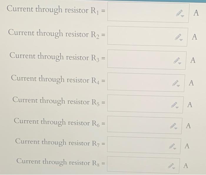 R W 22 Bon Www R B R Val Ww R A Determine The Total Resistance Of The Circuit If R 165 2 R 105 R 96 3