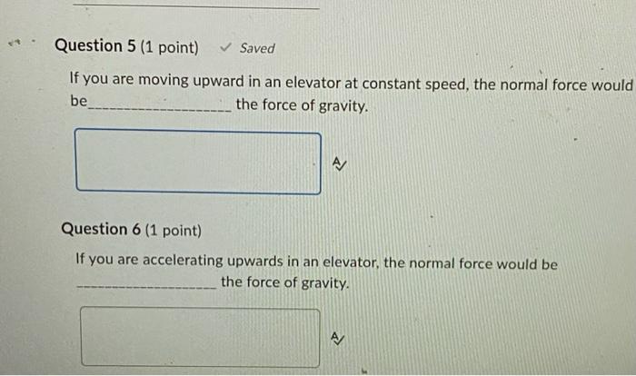 Question 4 1 Point When Working With Two Dimensional Motion Choose The Direction Of To Be A Positive Direction North 2