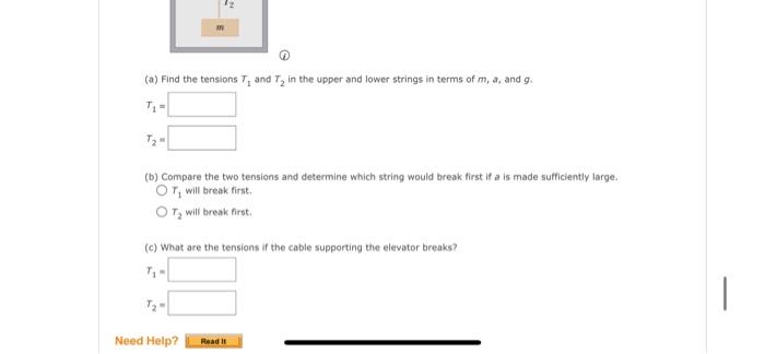 10 5 Points Details Sercp11 4 7 P 056 My Notes Ask Your Teacher Two Blocks Each Of Mass M Are Fastened To The Top 2