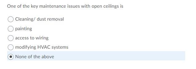 One Of The Key Maintenance Issues With Open Ceilings Is Cleaning Dust Removal Painting Access To Wiring Modifying Hvac 1