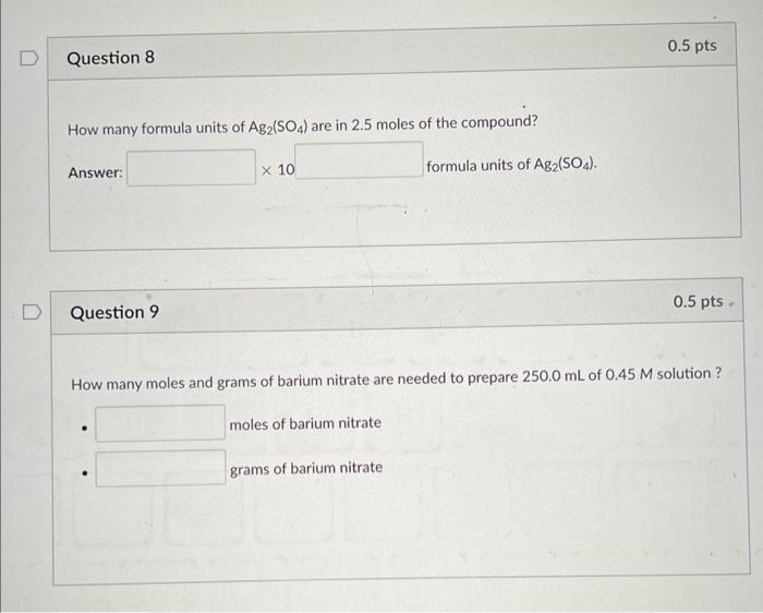 Help Please With 8 And 9 Thanks 1