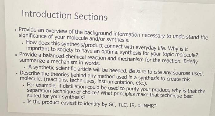Introduction Sections Provide An Overview Of The Background Information Necessary To Understand The Significance Of Yo 1