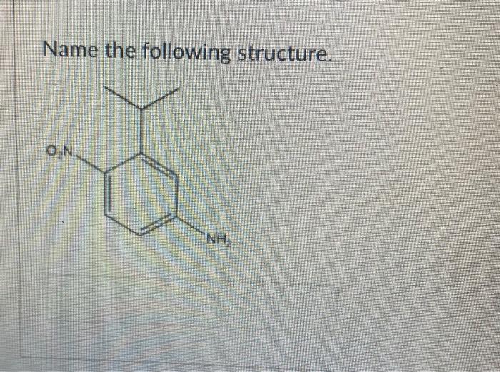 Name The Following Structure Nh Och 1