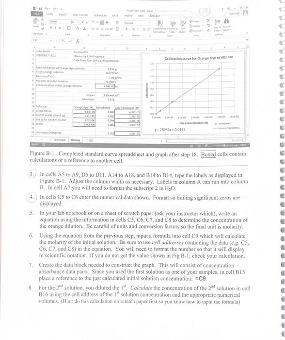 Mass Of 4 Drops Of Orange Dye Solution Stock Orange Solution Density H O Volume Of Initial Solution Concentration Initia 2
