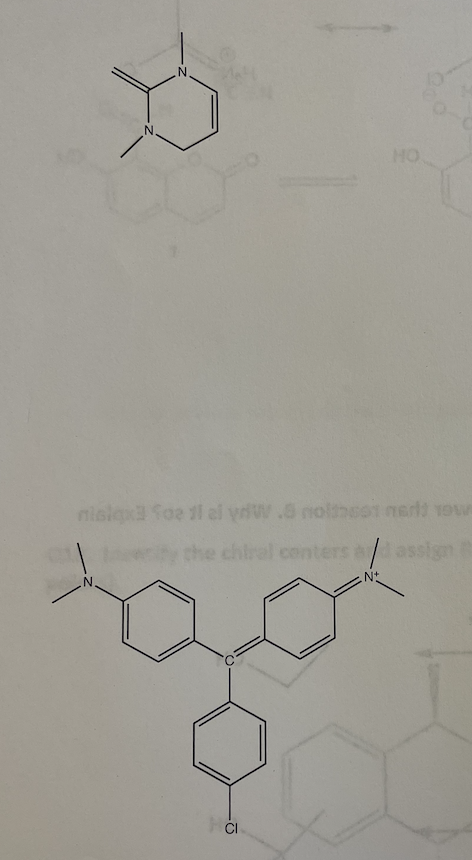 Draw All Possible Resonace Structures For Both Compounds Show The Correct Resonace Arrows As Well Thank You 1