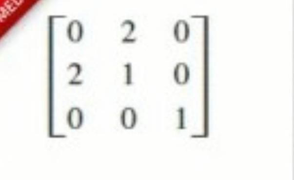 02 2 1 0 0 0 For The Given Adjacency Matrix See The Attached Image A Draw The Graph Represented By Adjacency Matri 1