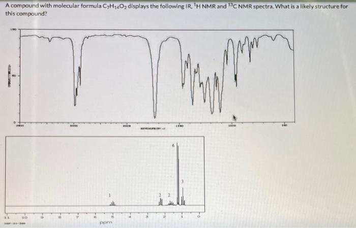 A Compound With Molecular Formula C H 40 Displays The Following Ir H Nmr And 3c Nmr Spectra What Is A Likely Struct 1