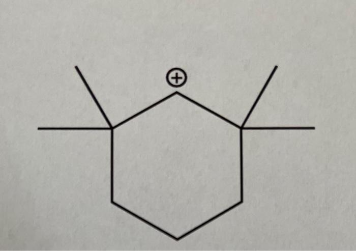 19 What Is The Carbocation Rearrangement Of The Following Molecule By Also Showing The Curved Arrows 1
