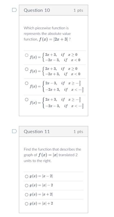 D Question 8 The Graph Of A Function An It S Inverse Are Reflections Of Each Other Across What Line O Y X 0x 0 Oy 0 1 3