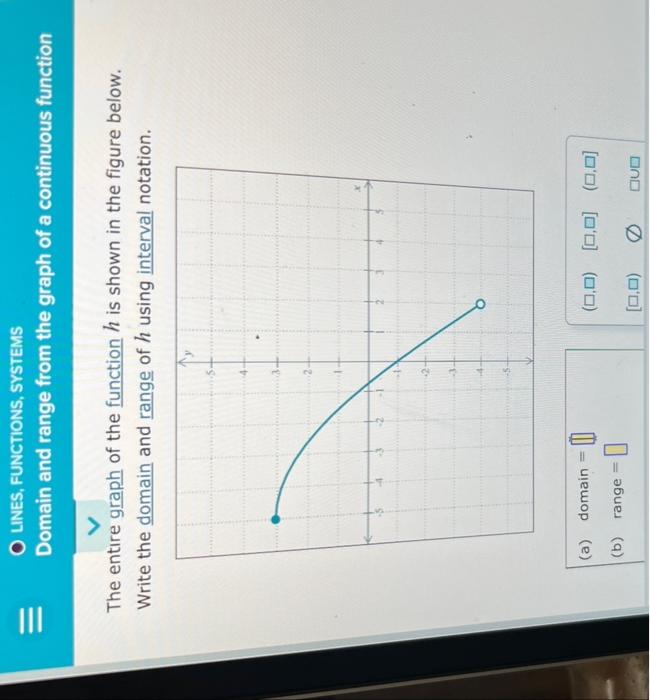 Please Help Correct Interval Notation Too 1