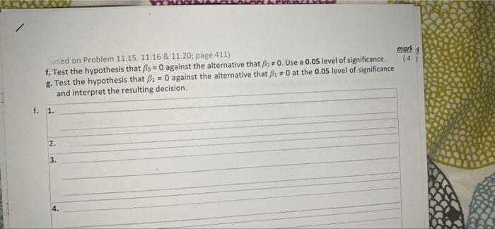 Q6 1 Based On Problem 11 1 Page 398 A Study Was Conducted To Determine If Certain Static Arm Strength Measures Have 2