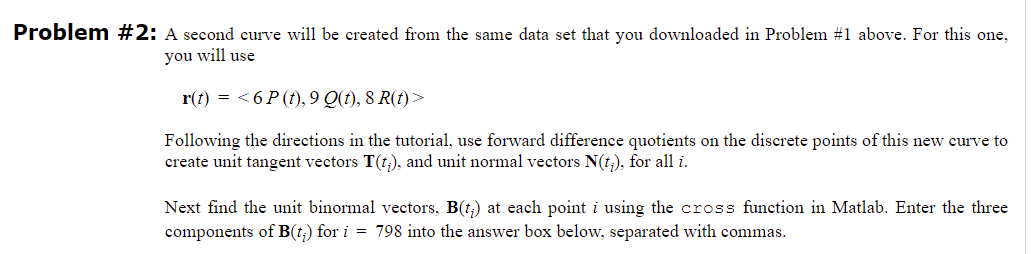 Please Provide Matlab Code Thank You The Data Is Here 1