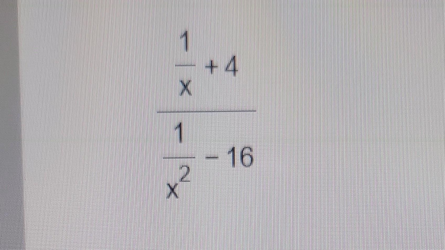 X 4 16 1