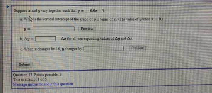 Submit Question 3 Points Available On This Attempt 1 8 Of Original 2 This Is Attempt 3 Of 6 Score On Last Attempt 2 3