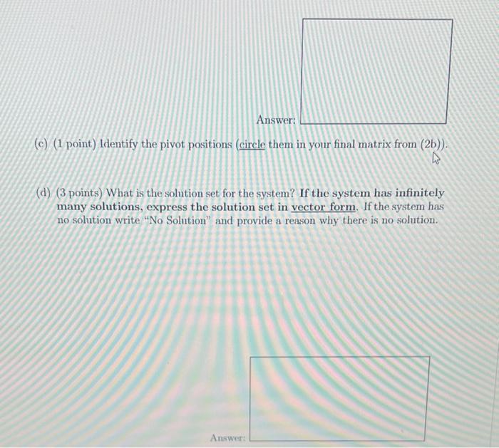 Instructions Put Your Name And Work On This Paper Show Your Work And Explain Your Reasoning When Needed Please Write 2