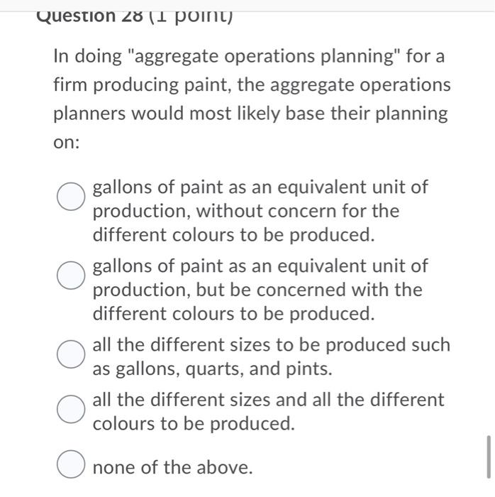 Question 26 2 Points What Is The Optimal Order Quantity Of The Second Price Class 1000 7 999 1805 O 1000 O 1936 O 2