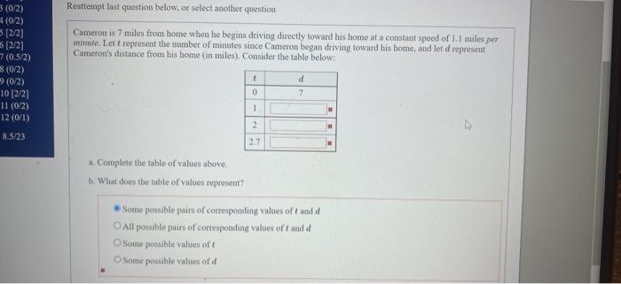 3 0 2 4 0 2 2 2 2 2 7 0 5 2 3 0 2 0 2 10 2 2 11 0 2 12 0 1 8 5 23 Reattempt Last Question Below Or 1