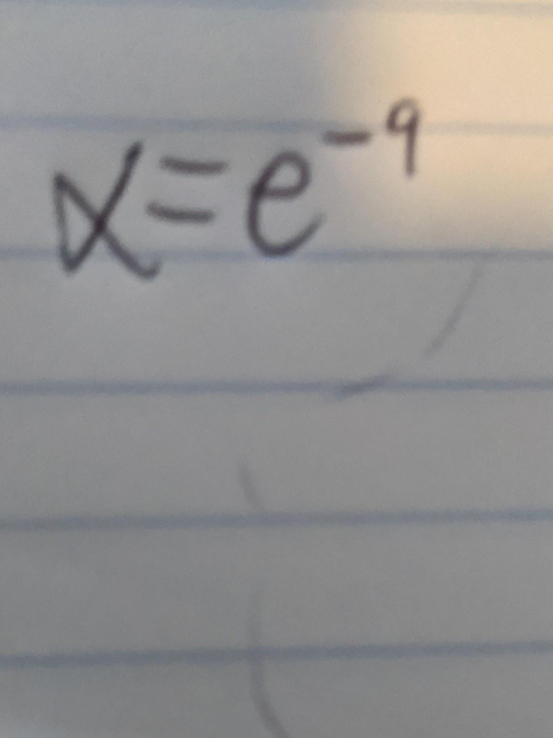 9 X E 1