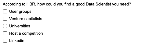 According To Hbr How Could You Find A Good Data Scientist You Need User Groups Venture Capitalists Universities Host A 1