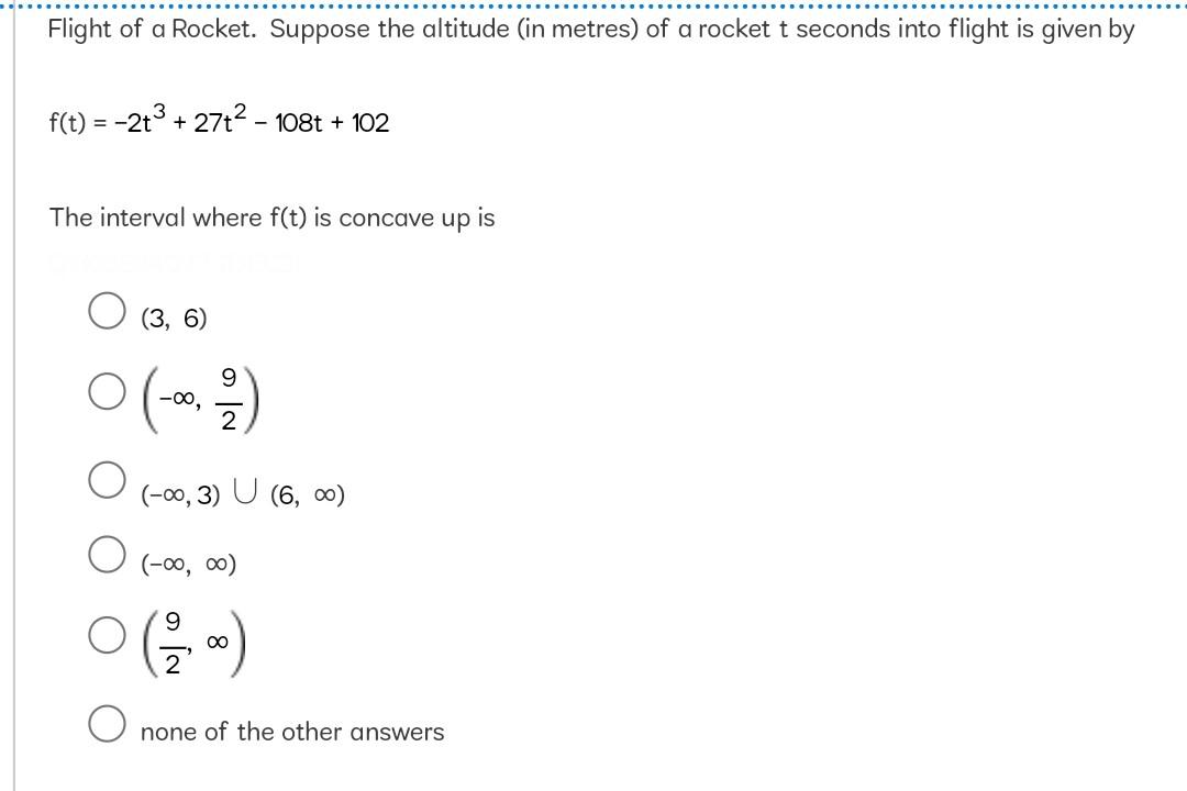 Flight Of A Rocket Suppose The Altitude In Metres Of A Rocket T Seconds Into Flight Is Given By F T 2t 27t 1