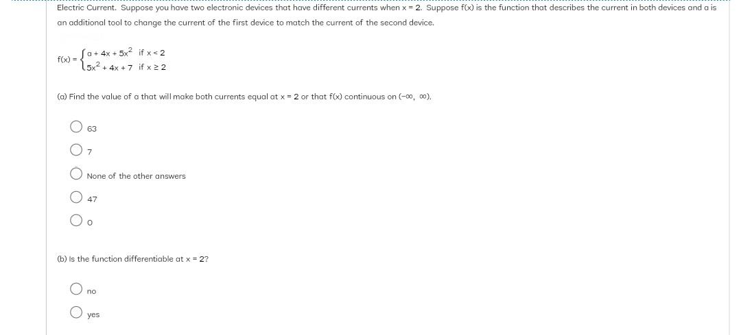 Integrals Given That Lo 10x 5 F X Dx 2 5 What Is O O 7 O O28 O 14 56 3 5 3 5 07 1 75 1 Fot S 5 2f X Dx 3