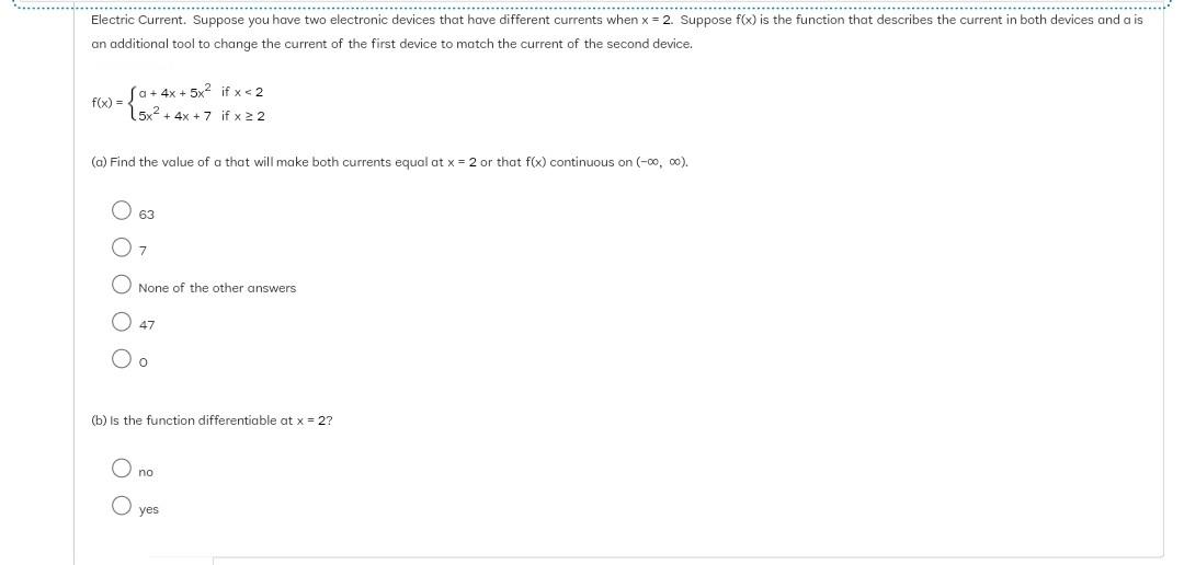 Electric Current Suppose You Have Two Electronic Devices That Have Different Currents When X 2 Suppo 1