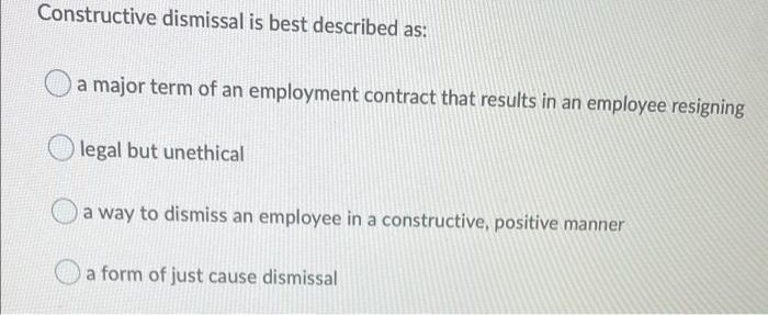 In Class We Discussed The Responsibility Of Employees To Give Their Employers Resignation Notice Which Of The Following 2