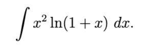 Evaluate The Following Indefinite Integral As A Power Series And Find The Radius Of Convergence 1