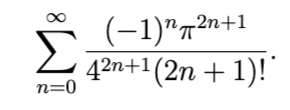 Find The Sum Of The Following Series Hint Find Out Which Function S Taylor Series Looks Like Above Power Series And 1