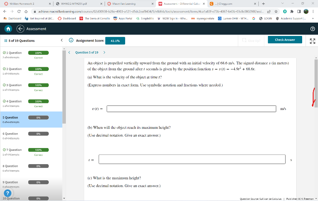 Written Homework 2 Co Fm Dashboard Lg Get Inspired At Lbc A Assessment 5 Of 19 Questions 1 Question 2 Of 4 Att 1