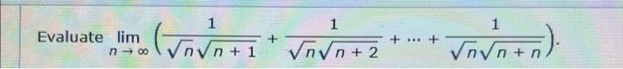 1 Im 1 2 N N 818 Evaluate Lim 1