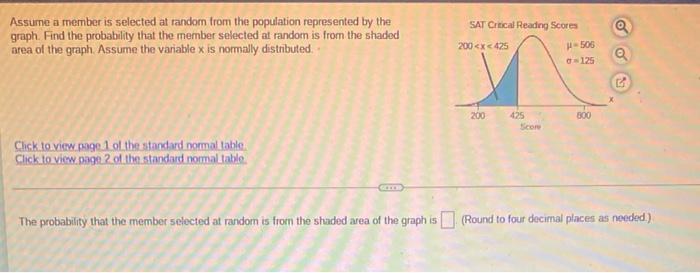 Assume A Member Is Selected At Random From The Population Represented By The Graph Find The Probability That The Member 1