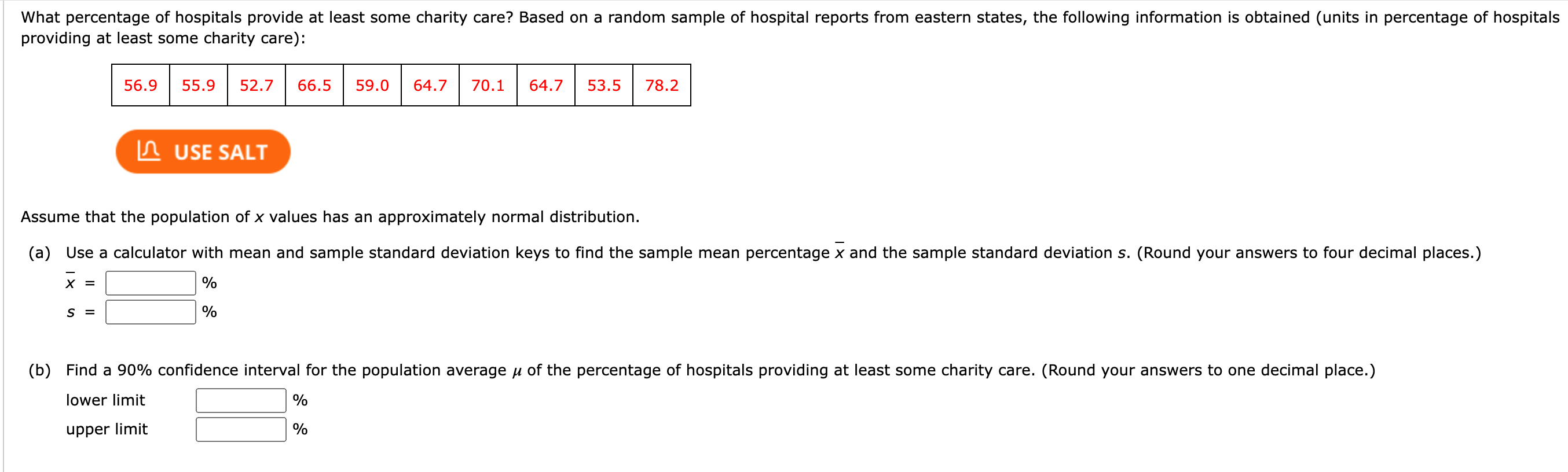 What Percentage Of Hospitals Provide At Least Some Charity Care Based On A Random Sample Of Hospital Reports From Easte 1