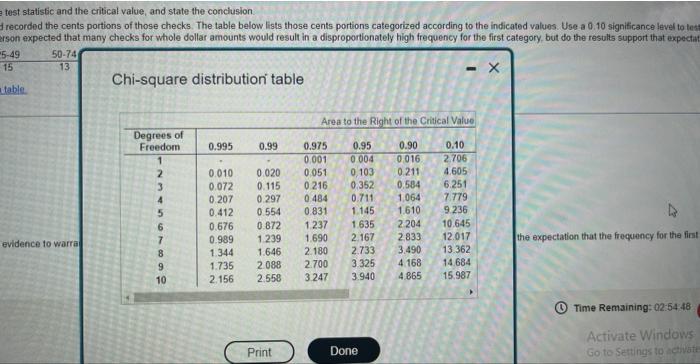 Conduct The Hypothesis Test And Provide The Test Statistic And The Critical Value And State The Conclusion A Person Ran 2