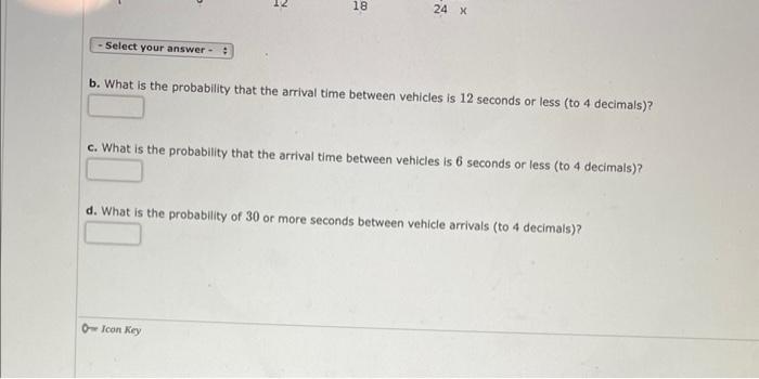 2 The Time Between Arrivals Of Vehicles At A Particular Intersection Follows An Exponential Probability Distribution Wit 2