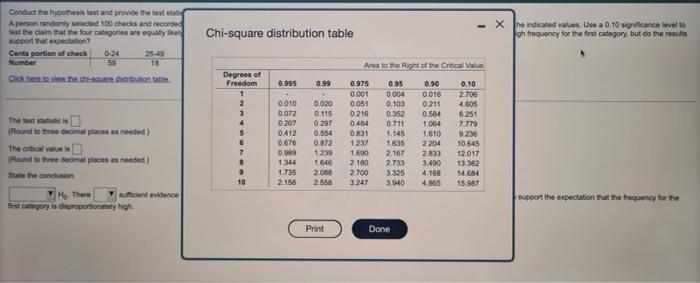Conduct The Hypothesis Test And Provide The Test Stadistic And The Critical Value And State The Conclusion A Person Ran 2