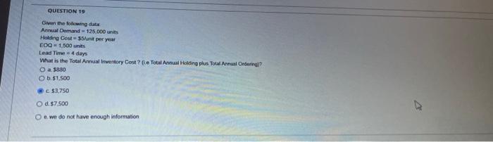 Question 17 Benoit Manages An Office Supply Store One Product In The Store Is Electronic Tablets Benot Knows That 10 0 3