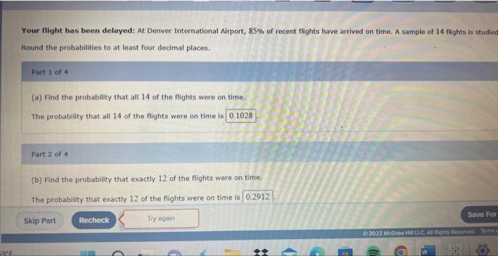 59 E Your Flight Has Been Delayed At Denver International Airport 85 Of Recent Flights Have Arrived On Time A Sample 1