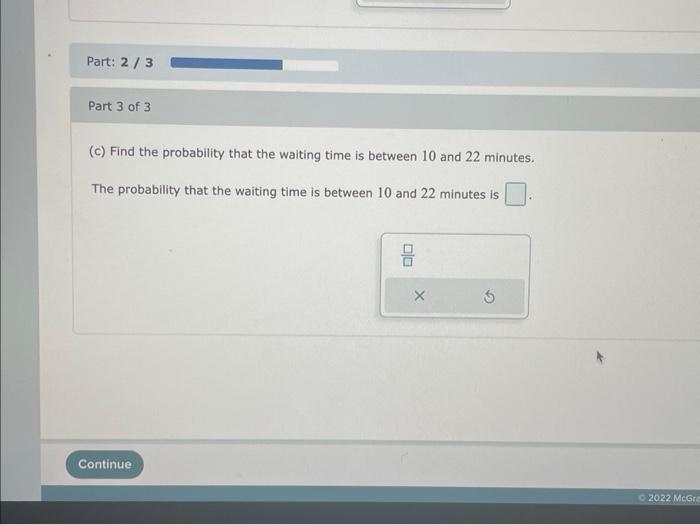 E 6 1 Quiz Question 5 Of 19 1 Point Question Attempt 1 Of 1 Part 1 Of 3 3 Part 2 Of 3 4 5 Continue The Time Waiti 2