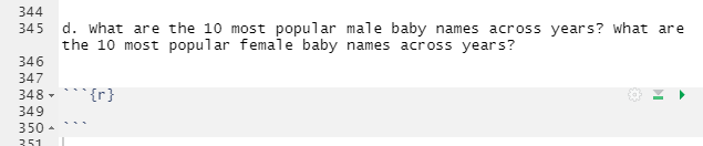 344 345 D What Are The 10 Most Popular Male Baby Names Across Years What Are The 10 Most Popular Female Baby Names Acr 1