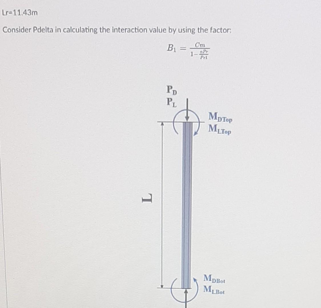The Beam Column Shown Below Is Pinned At Both Ends And Is Subjected To The Loads Shown Bending Is About The Strong Axis 2