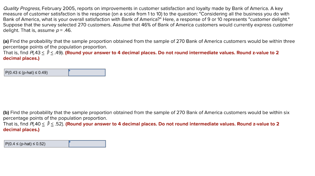 Quality Progress February 2005 Reports On Improvements In Customer Satisfaction And Loyalty Made By Bank Of America A 1