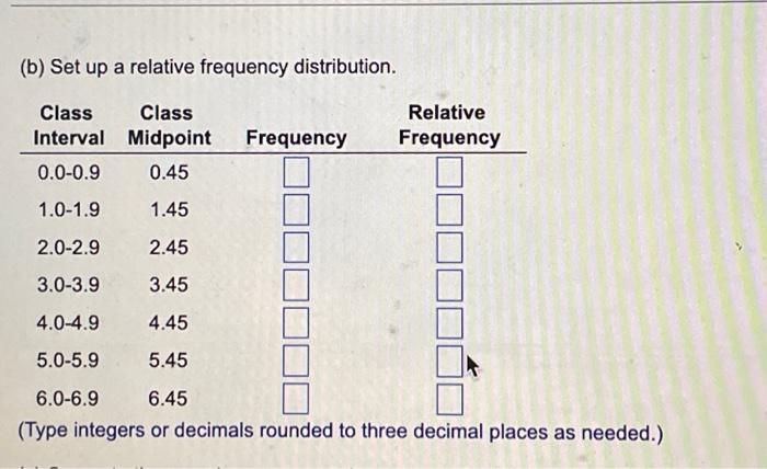 The Data In The Accompanying Table Represent The Length Of Life In Years Measured To The Nearest Tenth Of 30 Similar 2