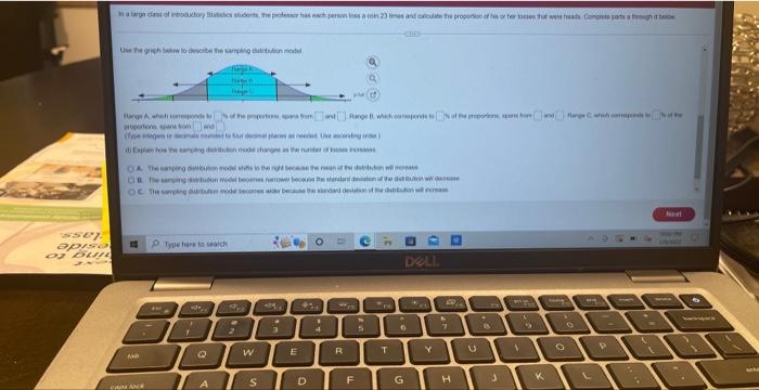 Ssc Api 03 Bu 26 As A Large Class Of Introductory Statistics Students The Professor Has Each Person Toss A Coin 23 Tim 2