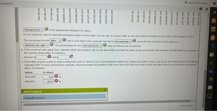 Omework 11 1545 700 561 561 485 577 577 269 593 Above Hide Feedback Partially Correct 2015 5065 4 0 95 5 26 510 51 1
