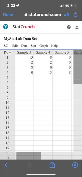 Homework 7 4 Hw Bootstrapping Using Technology For Estim Question 4 7 4 7 T Part 1 Of 2 Hw Score 50 3 Of 6 Point 5