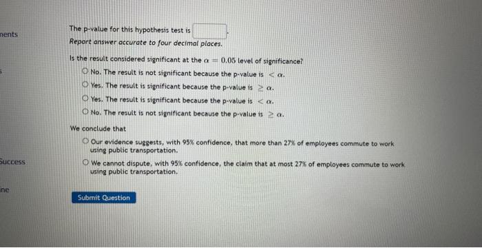 022 Cements Es Ions Or Nic Success Online Ness Company Records Indicate That At Most 27 Of Employees Commute To Work Us 2