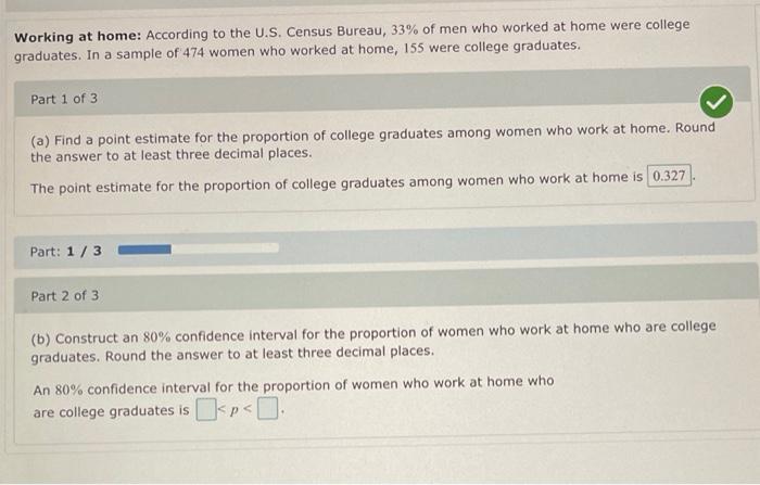 Working At Home According To The U S Census Bureau 33 Of Men Who Worked At Home Were College Graduates In A Sample 1