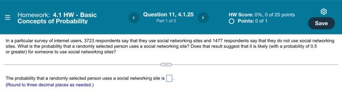 Homework 4 1 Hw Basic Concepts Of Probability Question 1 4 1 1 Part 1 Of 2 What Is The Value Of P A P A Round 11